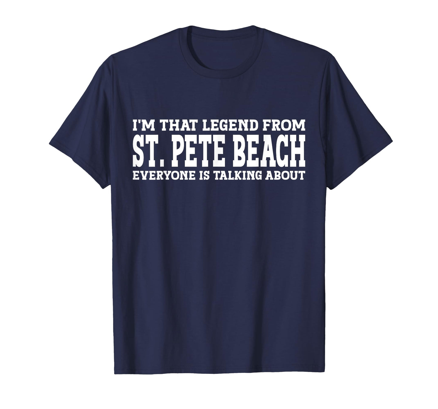 St. Pete Beach Hometown FL Florida Funny City St. Pete Beach T-Shirt