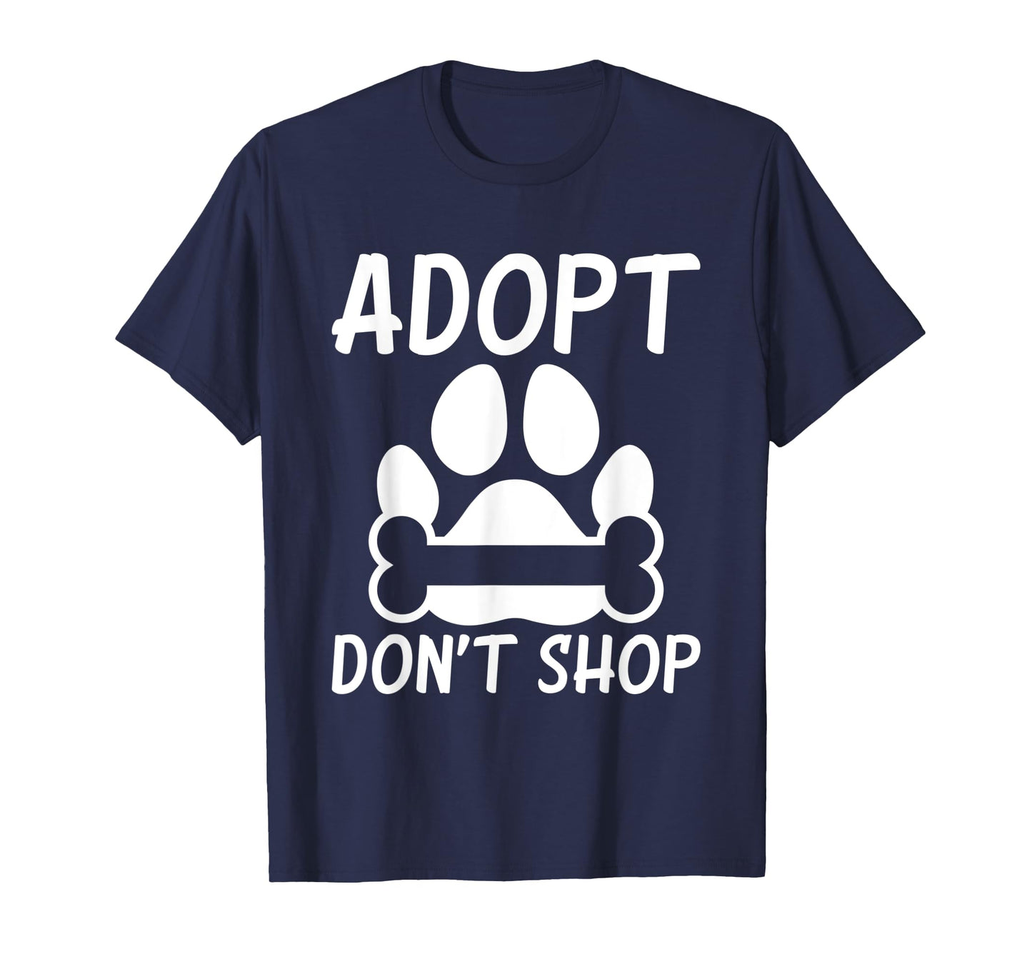 Adopt dont Shop Puppy Dog Lover T-Shirt