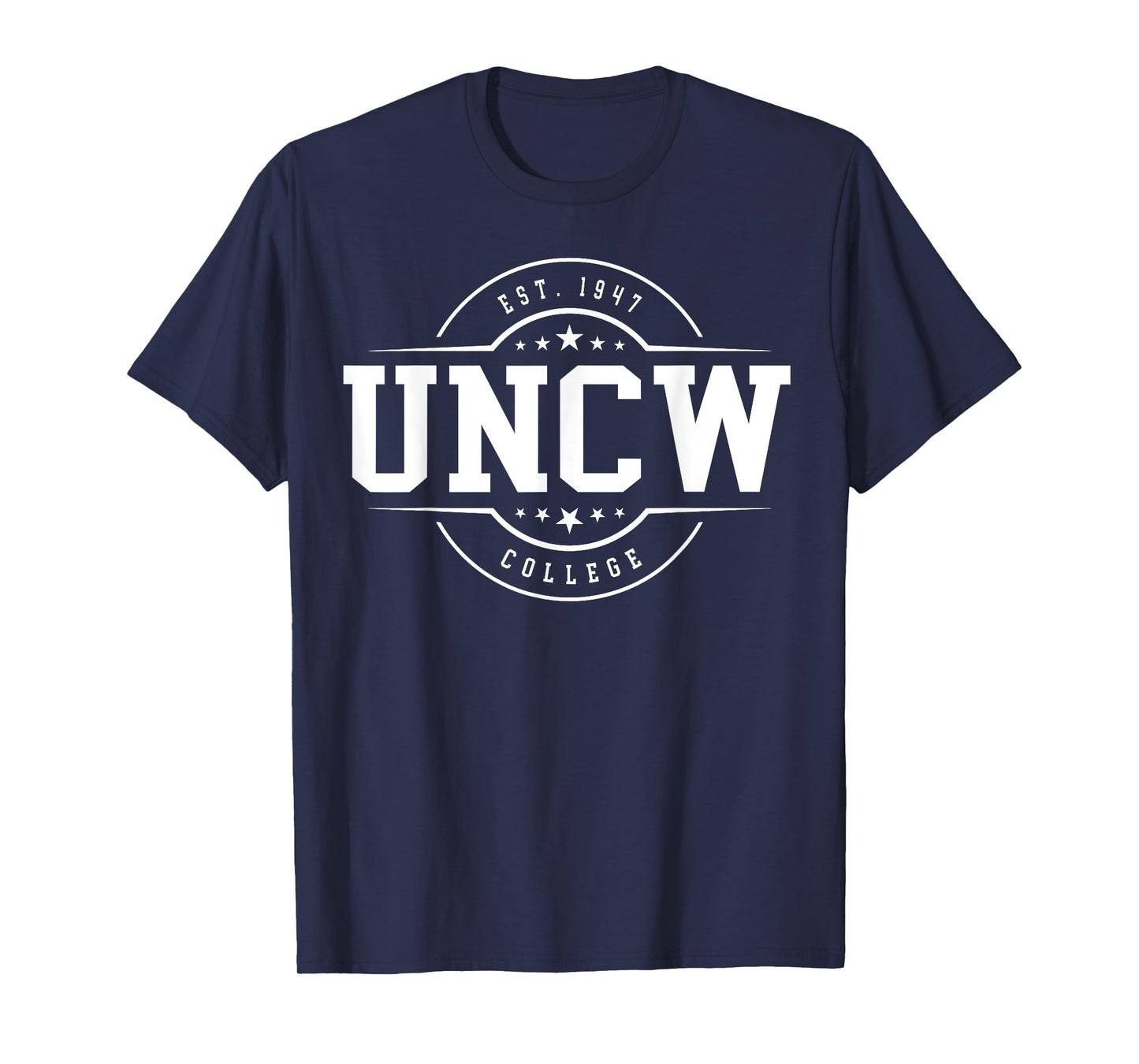 UNCW Arch Vintage Retro College Arch Vintage Classic Design T-Shirt