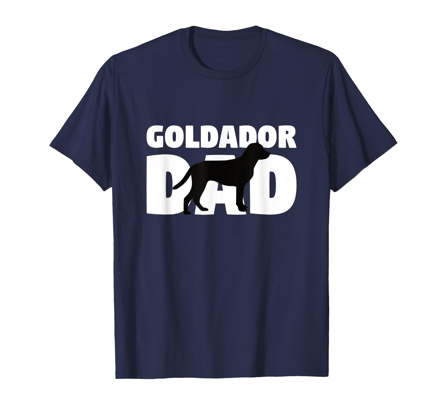 Goldador Gift for Dog Father 'Goldador Dad' Funny Goldador T-Shirt