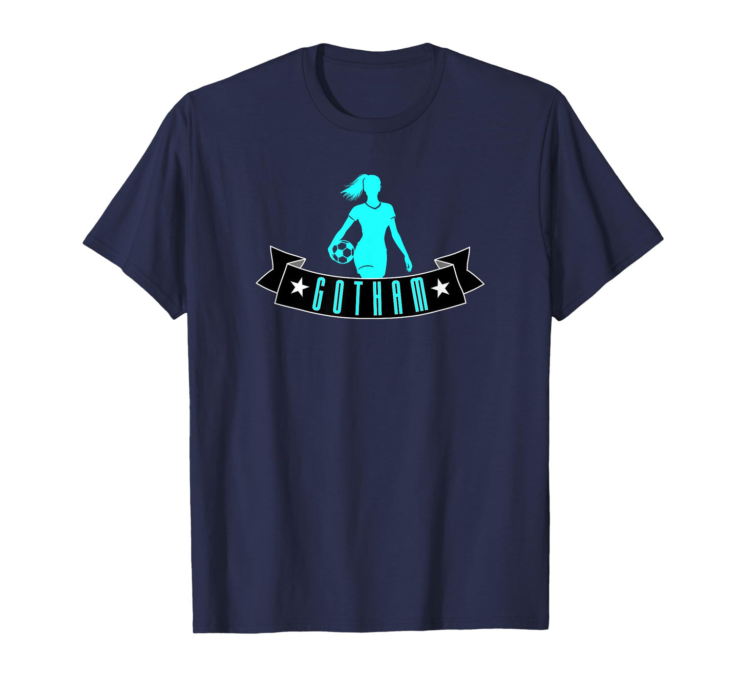 Gotham soccer fan support stadium Show your Pride New Jersey T-Shirt
