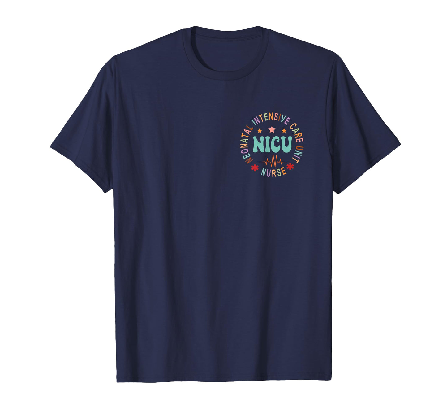 NICU Nurse Neonatal Intensive Care Unit Apparel NICU Nurse T-Shirt for Nurses, NICU Professionals, Medical Staff - Women's Black Short Sleeve T-Shirt - Small