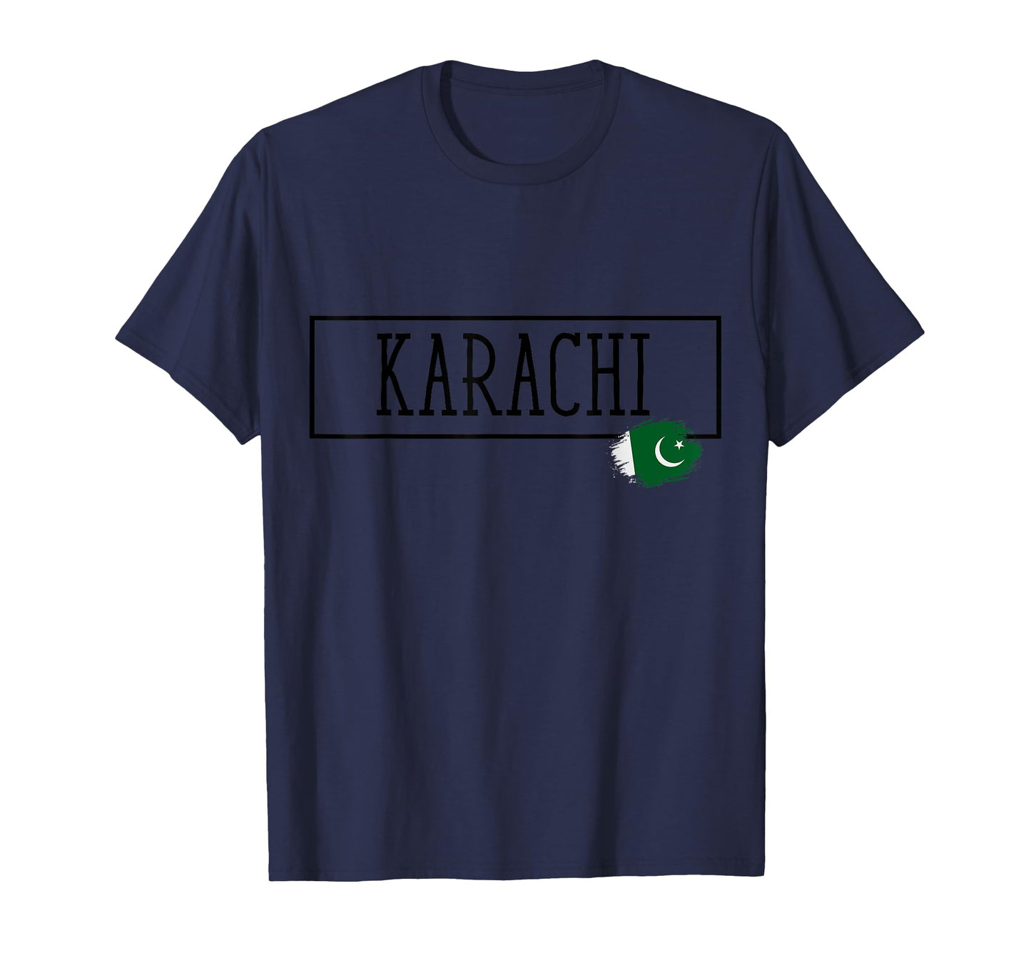 Karachi Pakistan Country Family Trip Travel Men Women T-Shirt