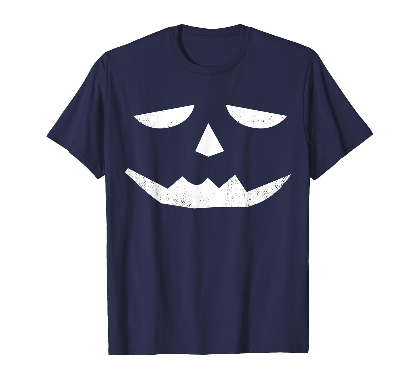 Pumpkin Face Funny Jack O Lantern Halloween Costume T-Shirt