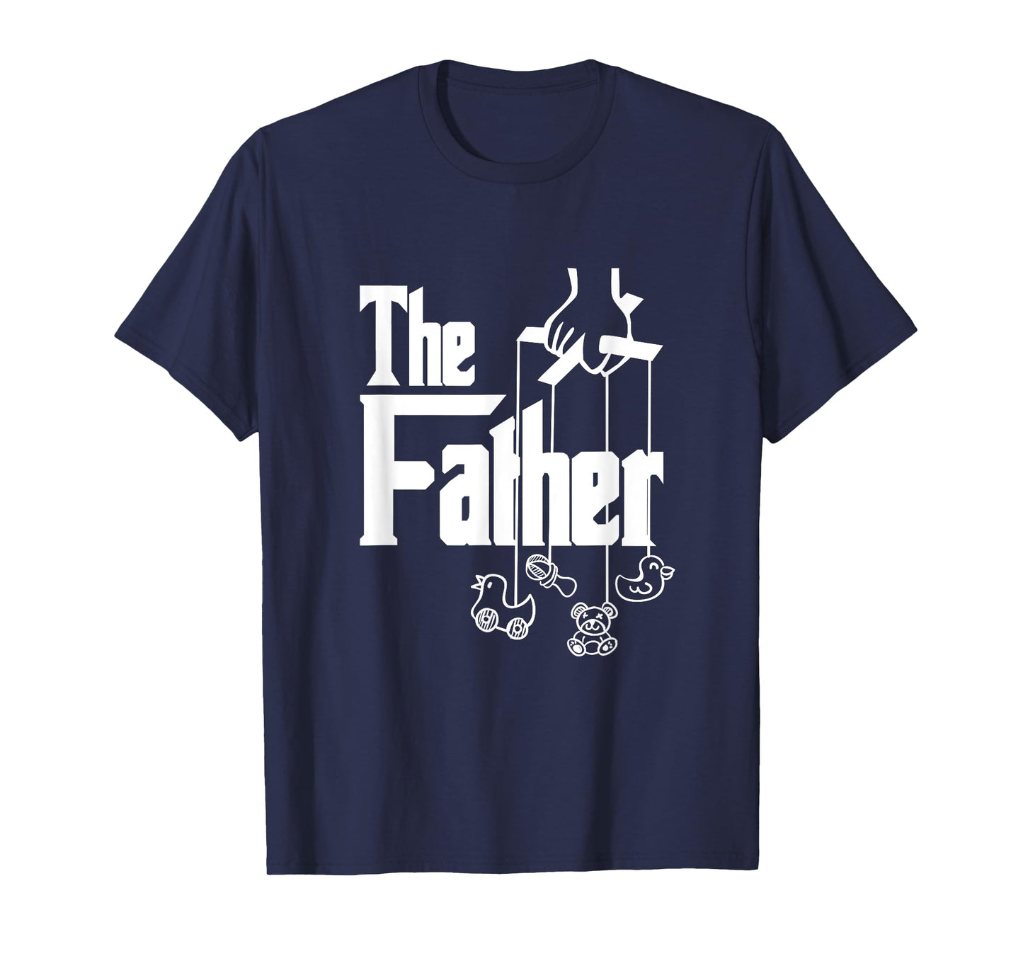 Mens The Father Dad Daddy New Dad First Time Dad Father's Day T-Shirt