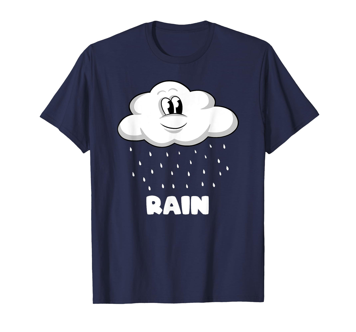 Rain & Umbrella Matching Couple Halloween Best Friends T-Shirt