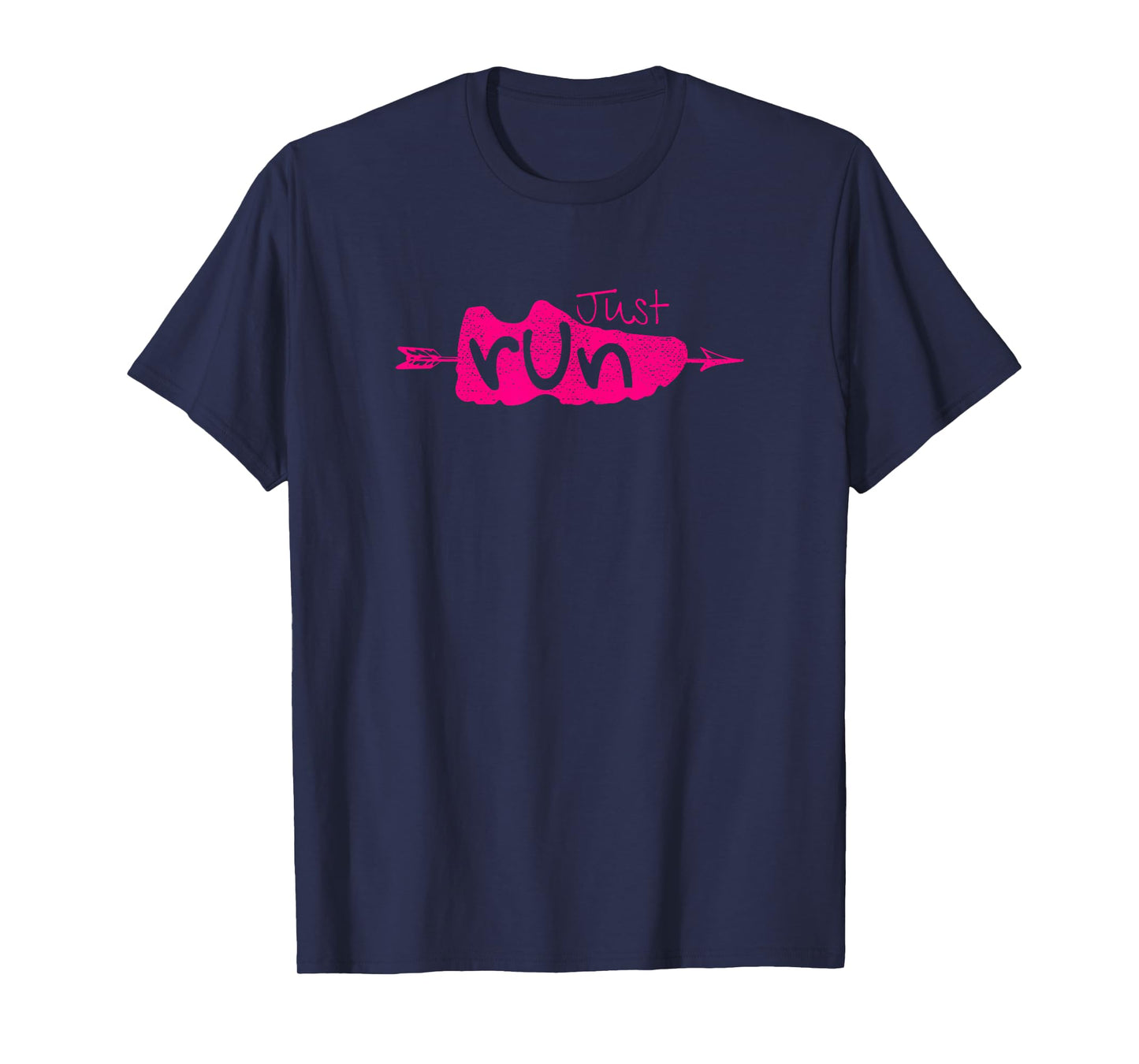 Girls XC Runner Cross Country CC Just Run Distance Running T-Shirt