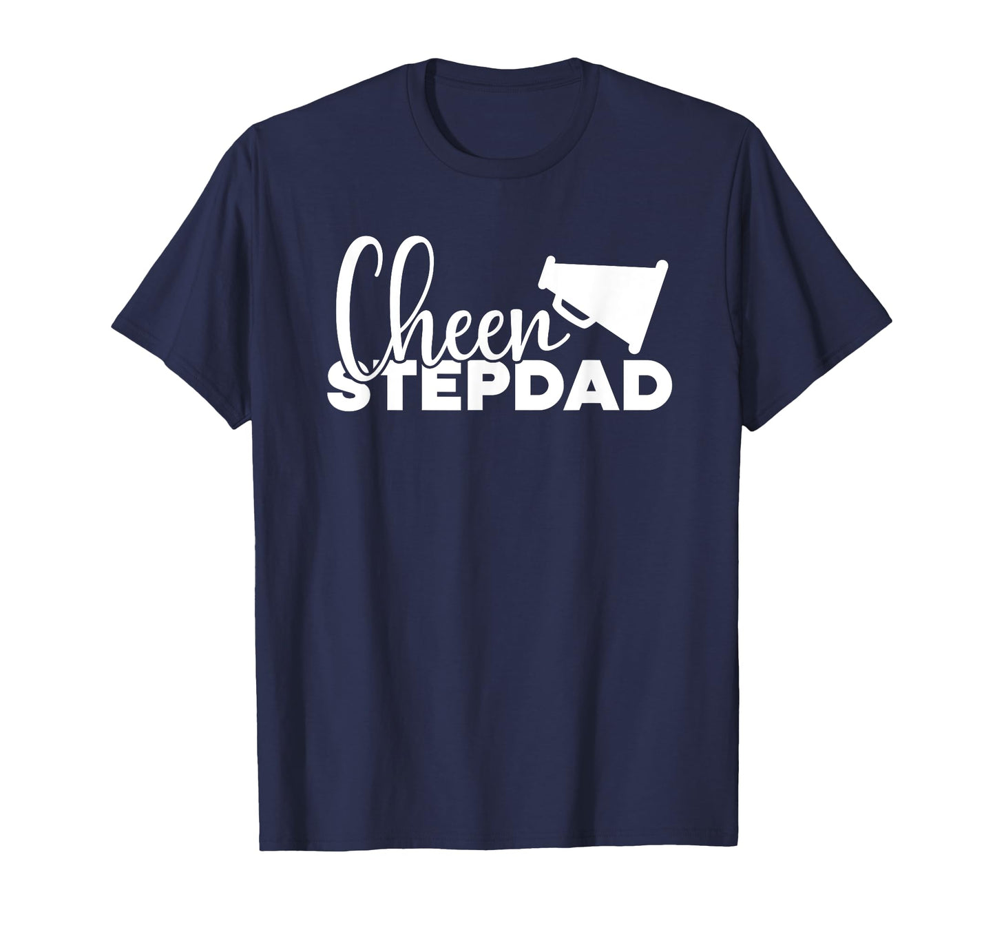 Cheer Stepdad Cheerleading Step Dad Cheerleader Stepfather T-Shirt