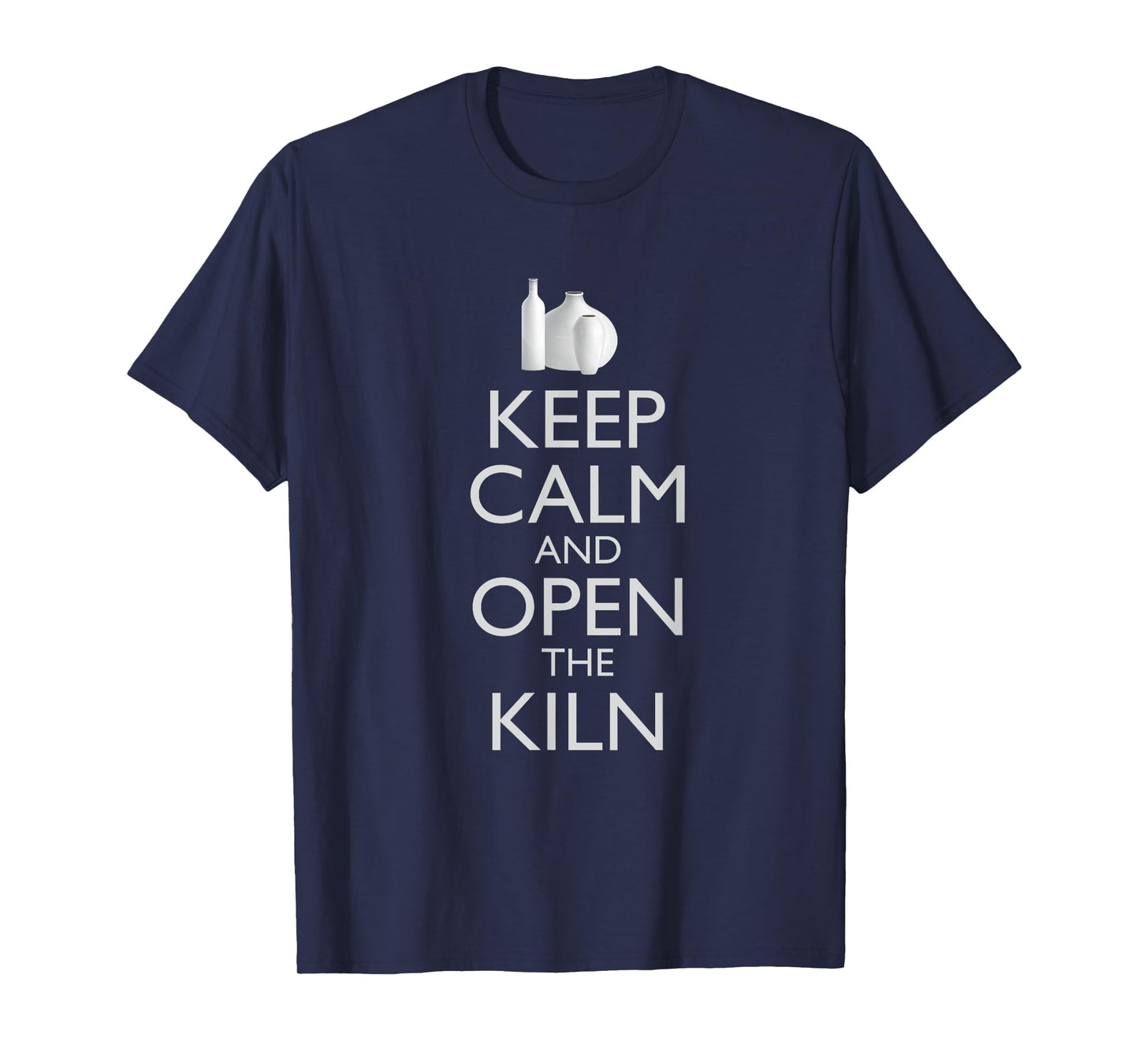 Funny Pottery T-Shirt Keep Calm Ceramics Artist Art Teacher T-Shirt