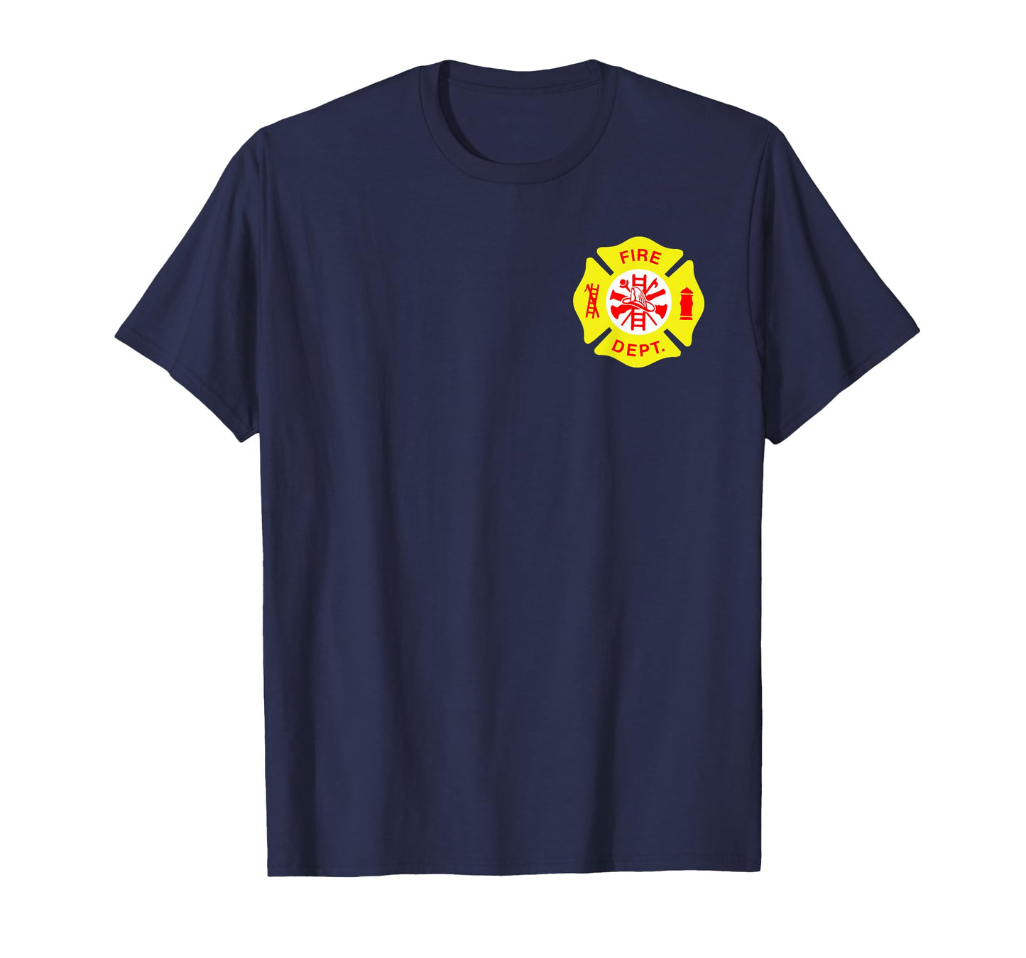 Fire Department Logo Uniform Fireman Symbol Firefighter Gear T-Shirt