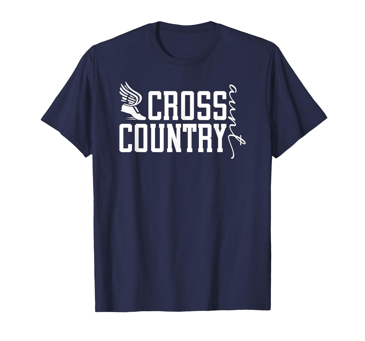 Cross Country Aunt Of A Cross Country Runner Auntie XC Aunt T-Shirt