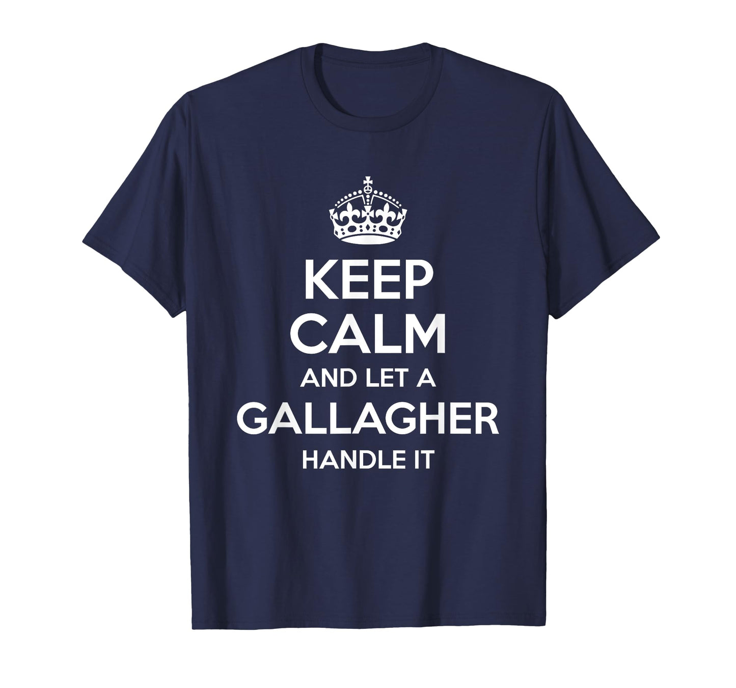 GALLAGHER Funny Surname Family Tree Birthday Reunion Gift T-Shirt