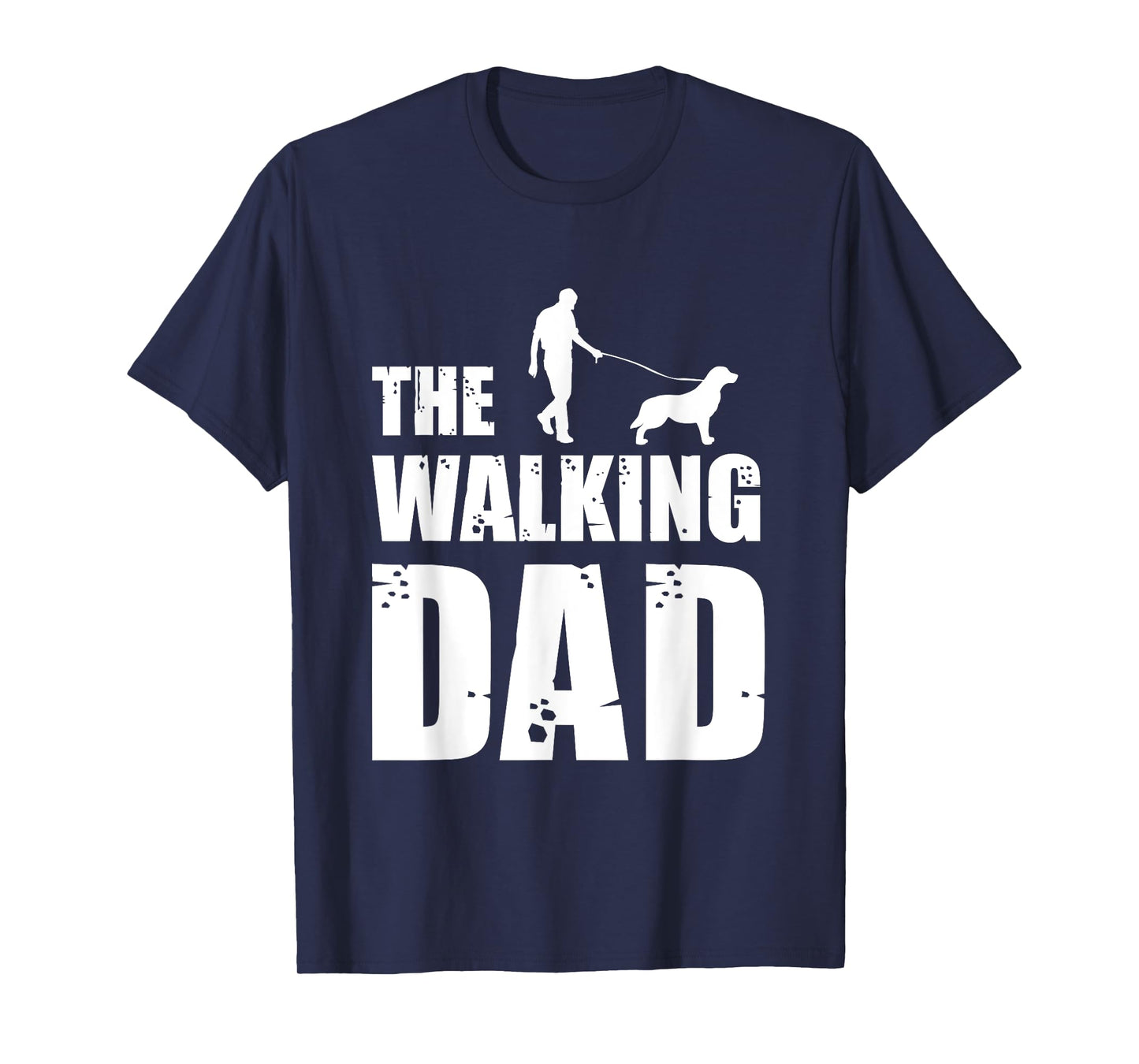 The Walking Dad Golden Retriever Dog Owner Dog Breed Gift Men Women T-Shirt