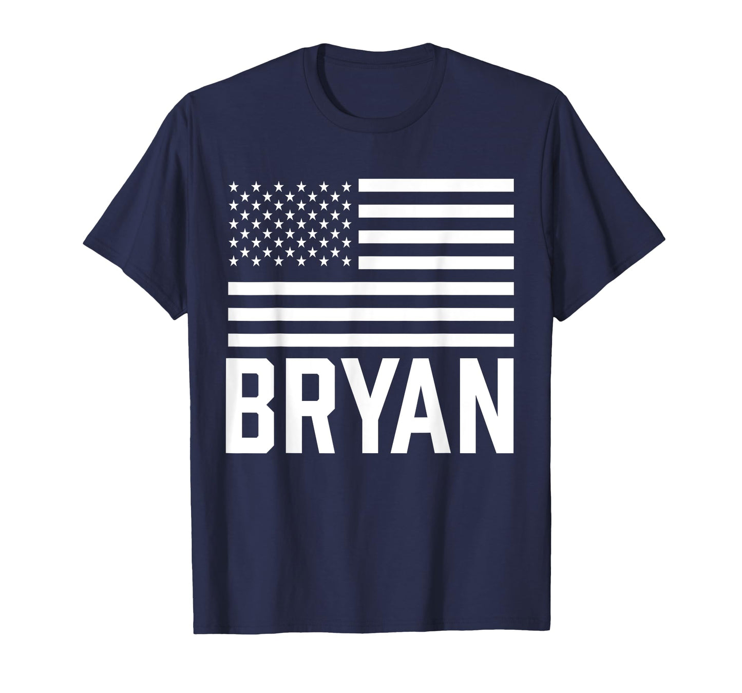 Bryan Personalized Usa Name Birthday Forename T-Shirt