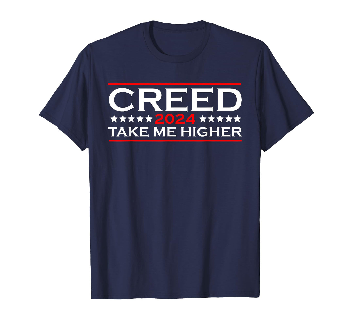 Creed '24 Take Me Higher Flag Usa America, Creed 2024 T-Shirt