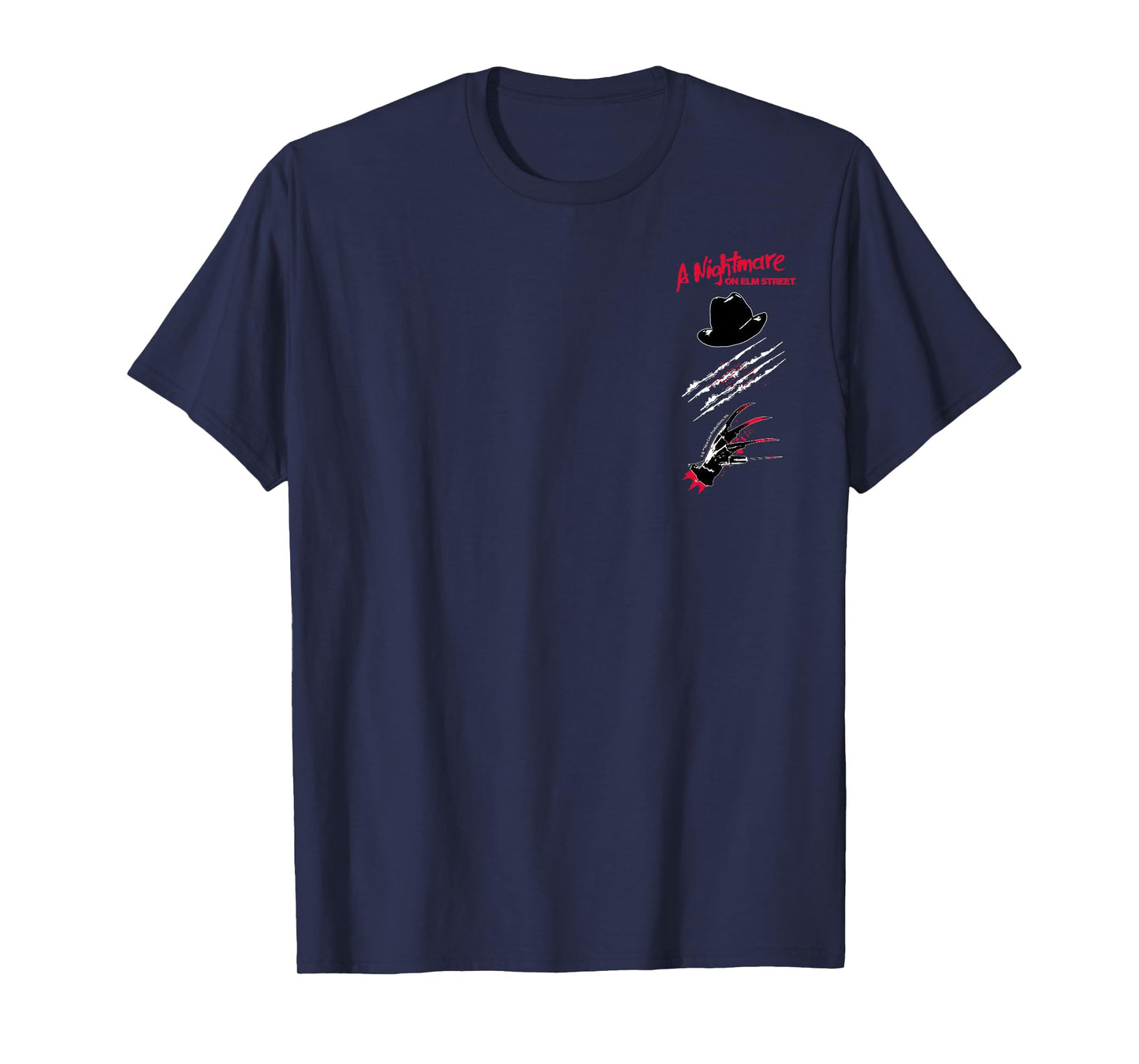 Nightmare on Elm Street Films - Freddy Krueger Hat and Glove T-Shirt