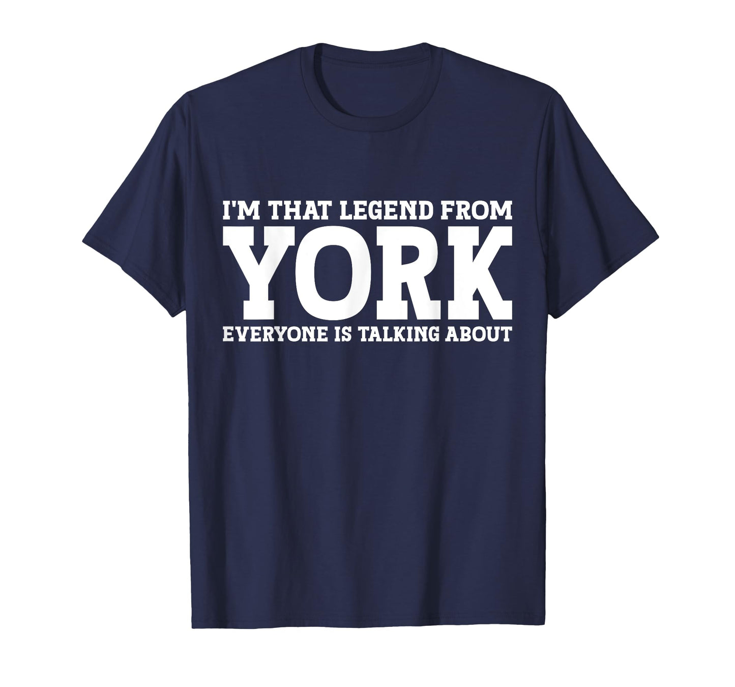 York Hometown SC South Carolina Home Roots Funny City York T-Shirt