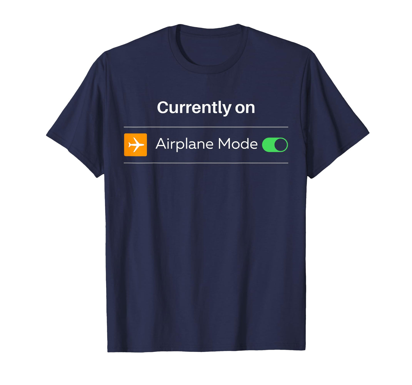 Currently On Airplane Mode Funny Pilot Flying Introvert Gift T-Shirt