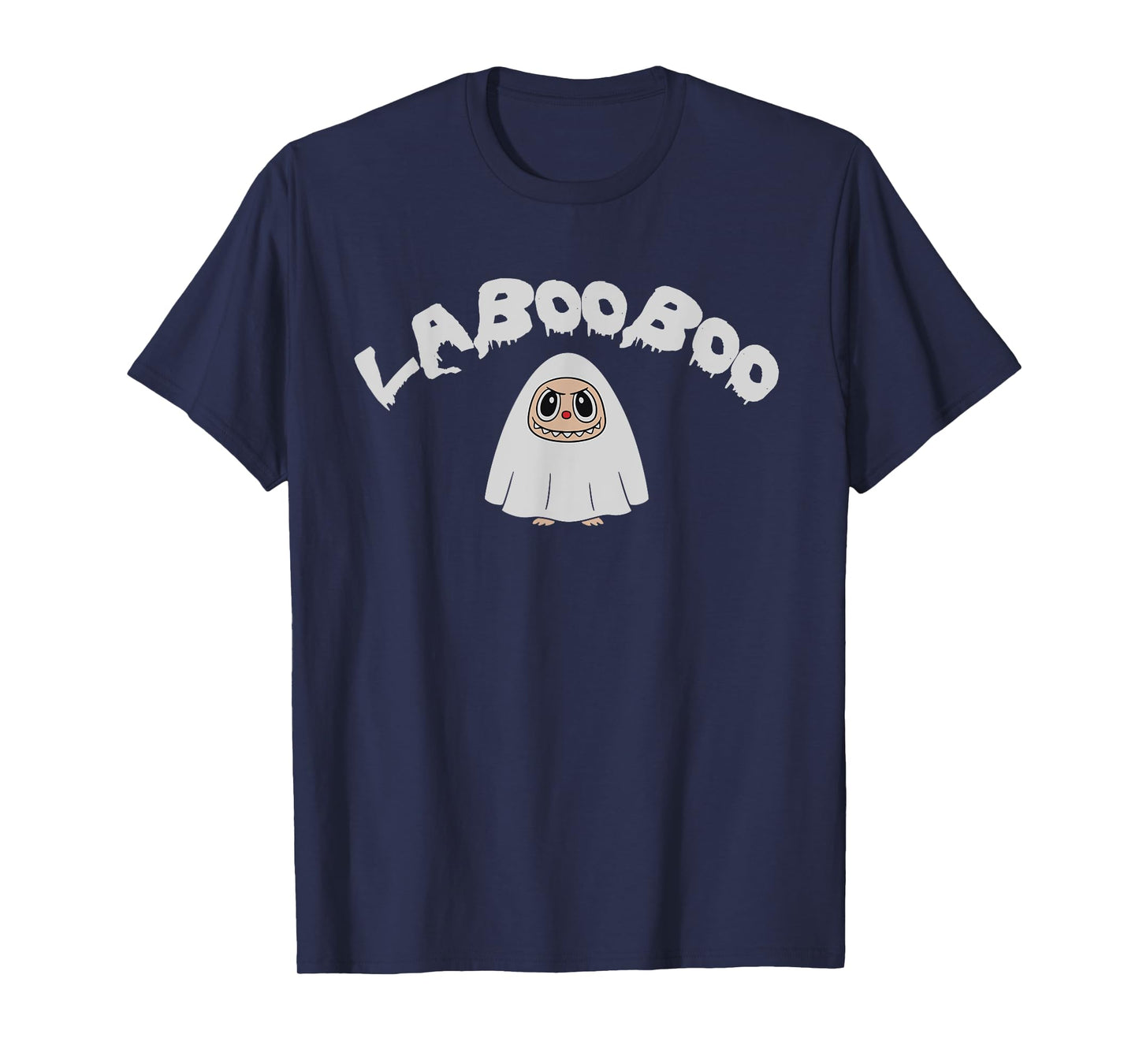 Cute Laboo Boo Ghost Halloween For Adults and Kids T-Shirt