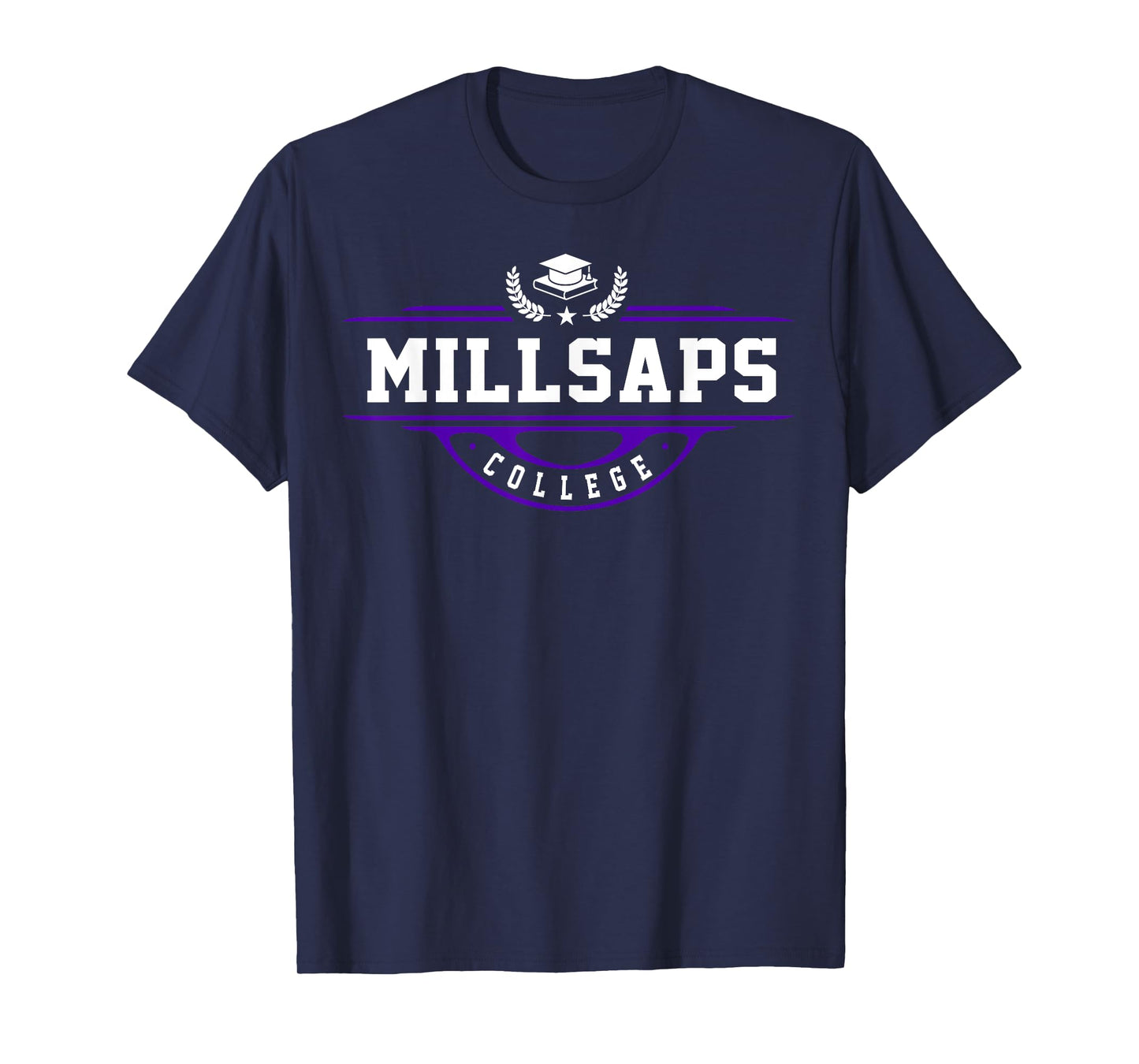 Millsaps College Vintage Arch Design for Men Women T-Shirt