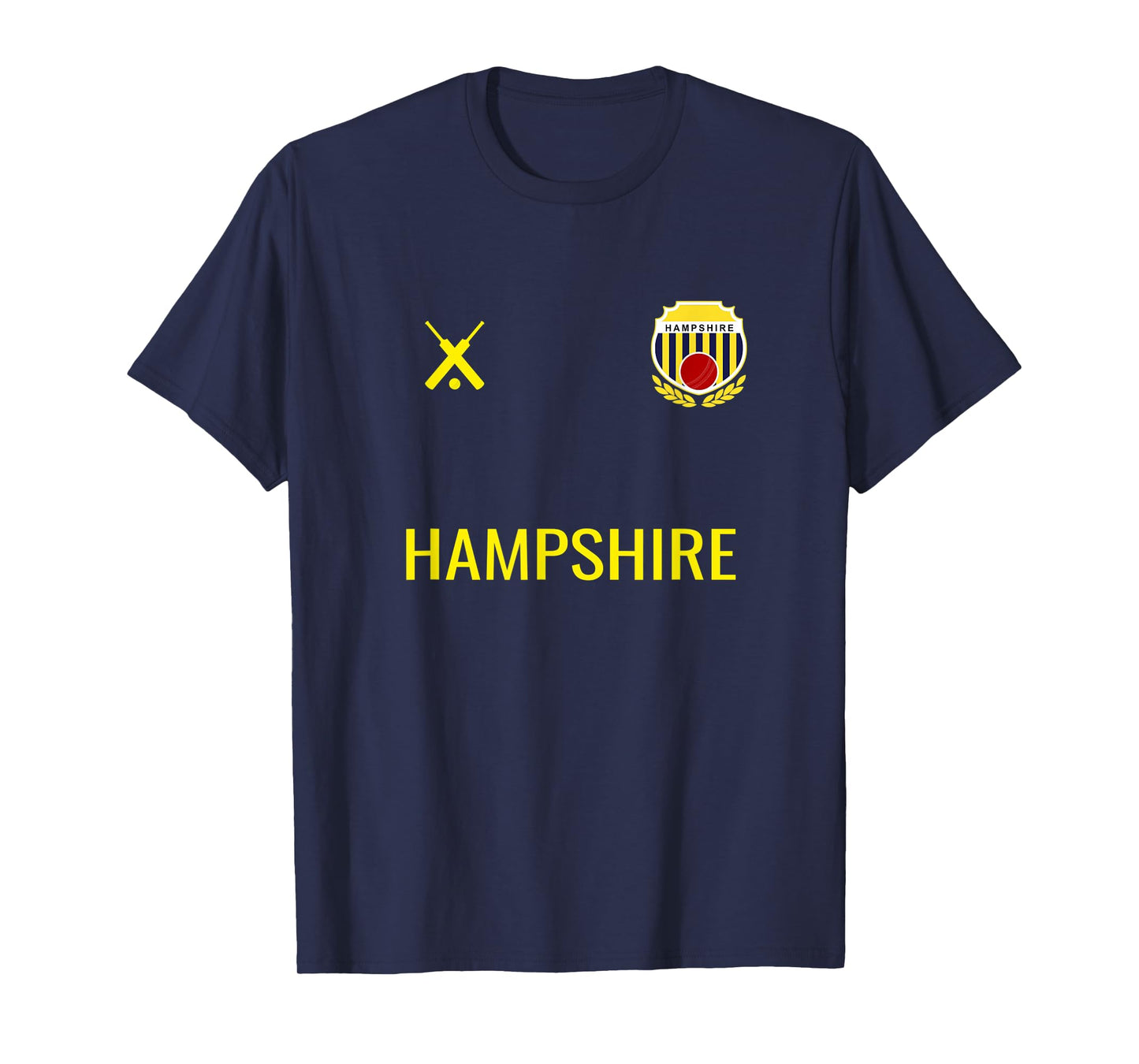 HAMPSHIRE Cricket Fan Badge T-Shirt