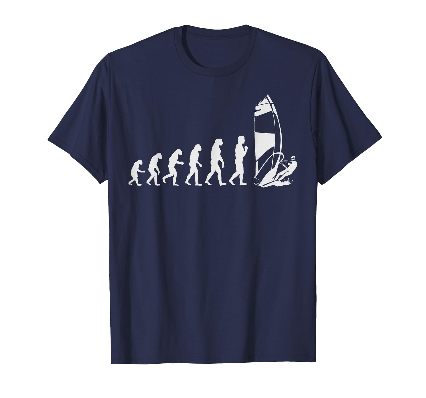 Cool Windsurfing Art For Men Women Kids Windsurf Windsurfer T-Shirt