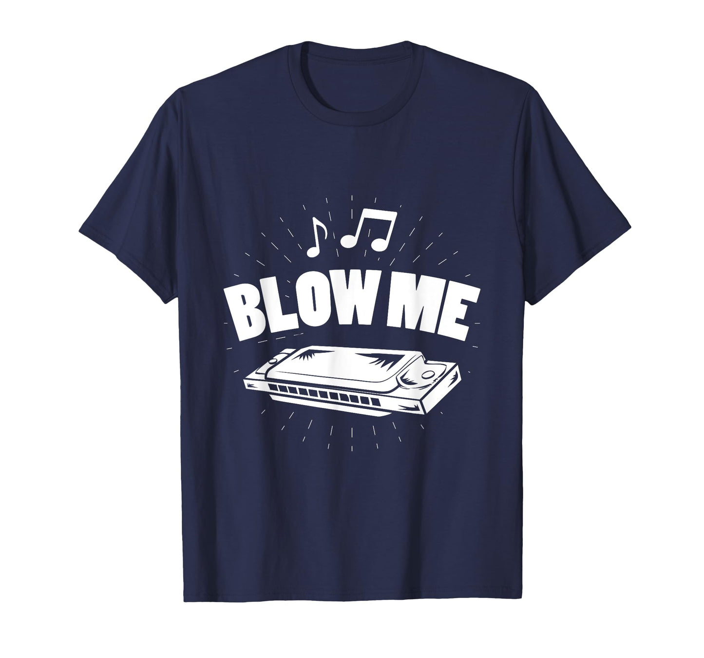 Harmonica Music Lovers Blow Me T-Shirt