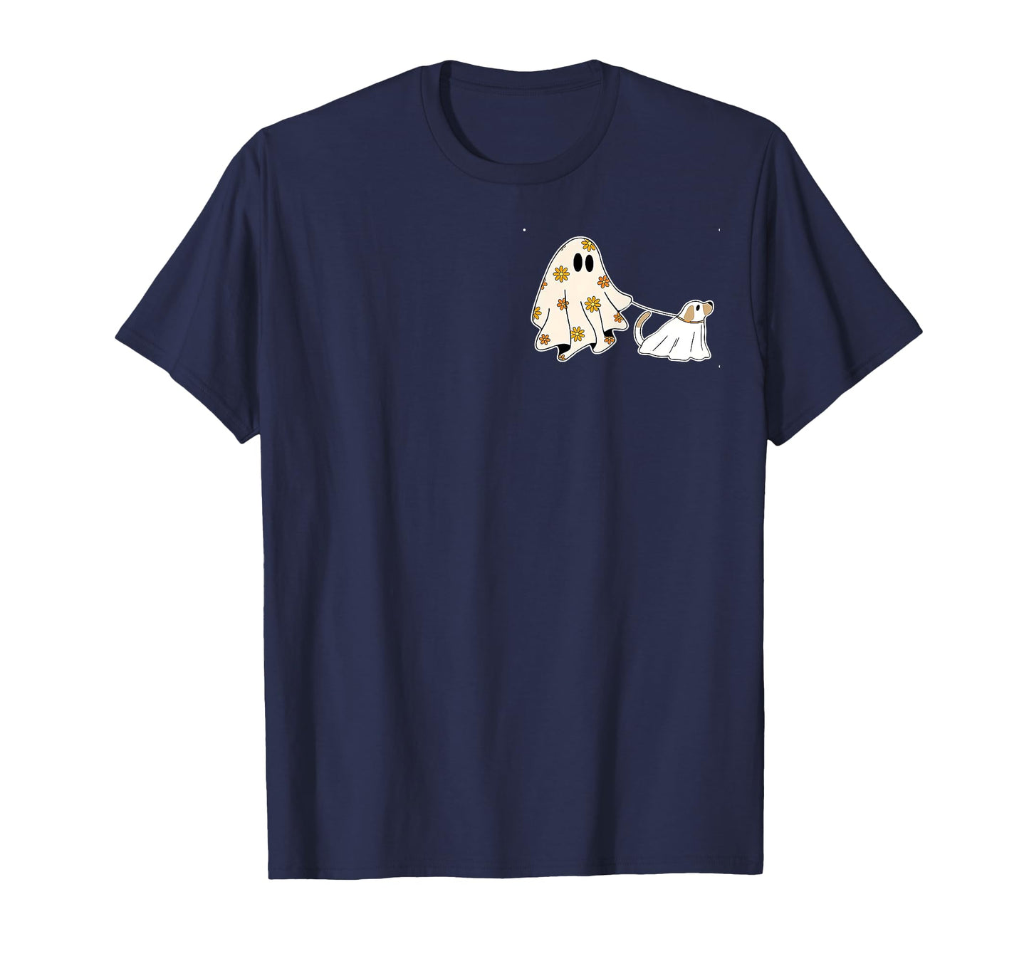 Ghost Dog, Dog Lovers Halloween T-Shirt for Men Women Kids
