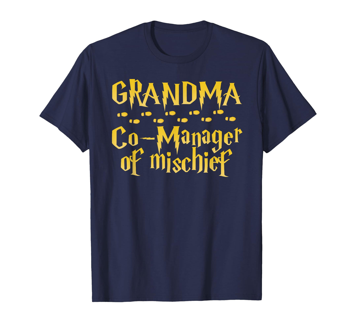Grandma Magical Manager of Mischief Halloween Mother's Day T-Shirt