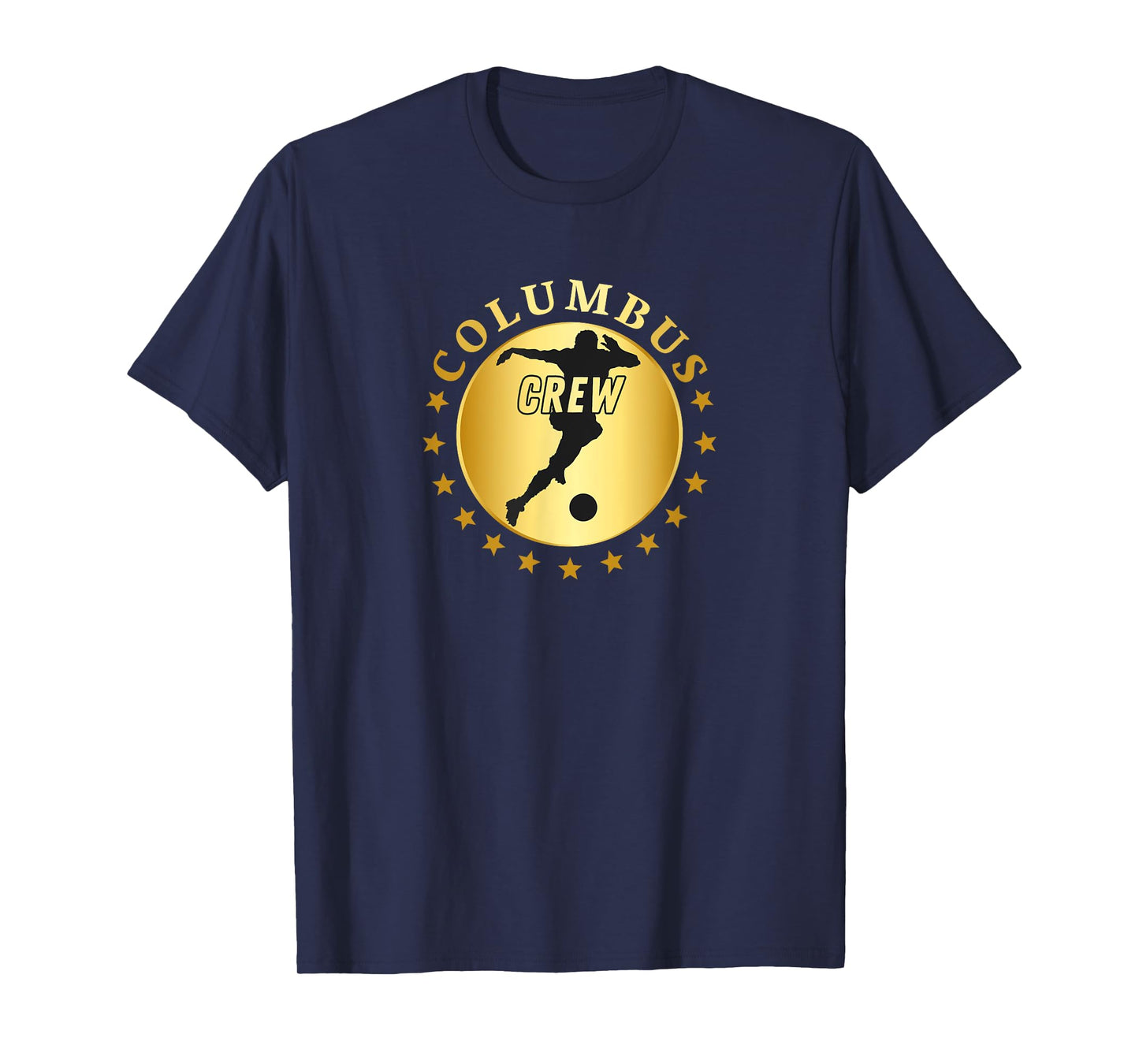 Colum Bus Soccer Fan Support Stadium Show Your Pride Crew T-Shirt