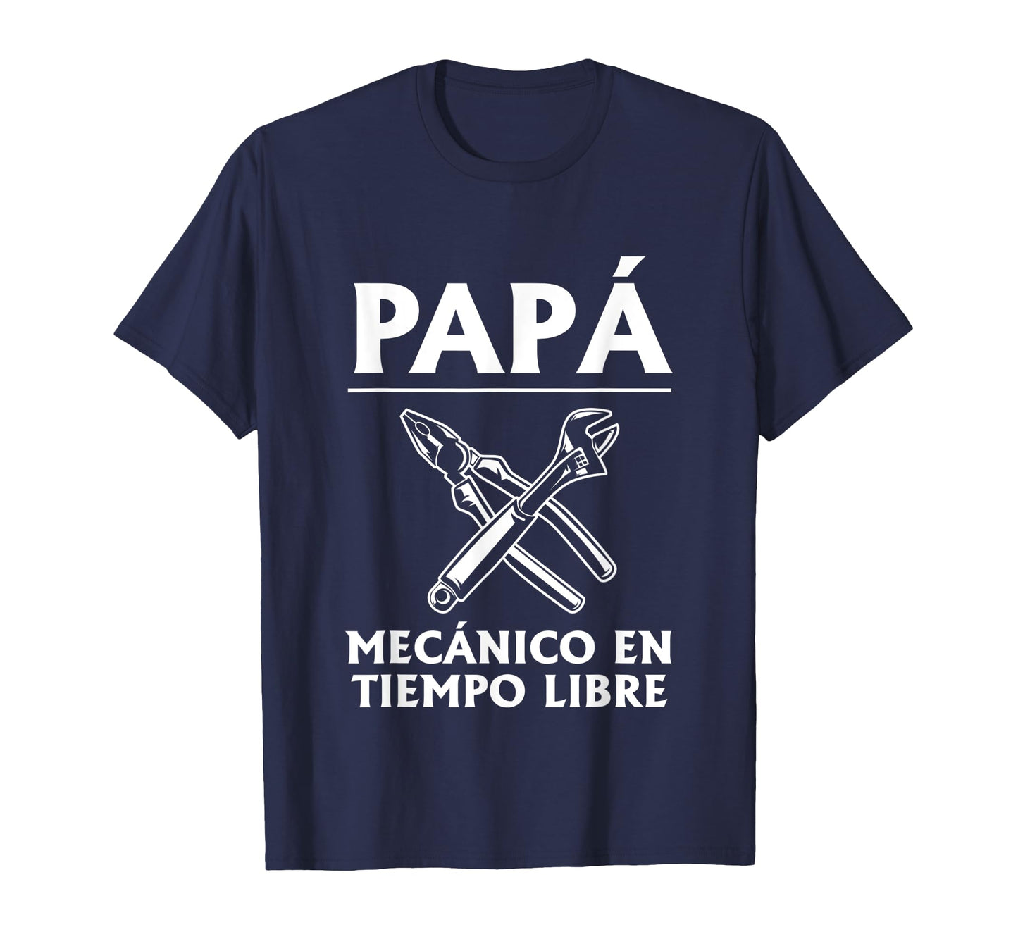 Papà Mecanico En Tiempo Libre Día del Padre T-Shirt