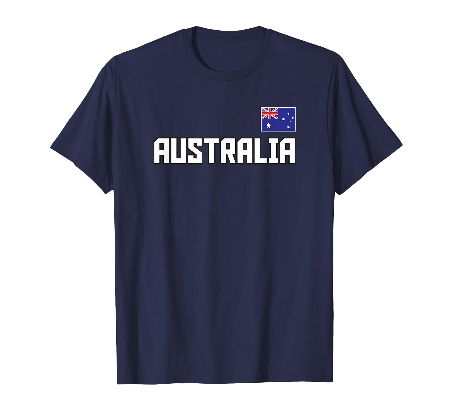 Australia Flag Australian Pride Athletic Style Country T-Shirt