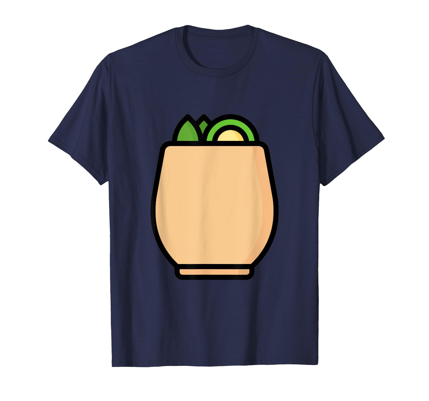 Fun Moscow Mule Cocktail Copper Mug Costume T-Shirt