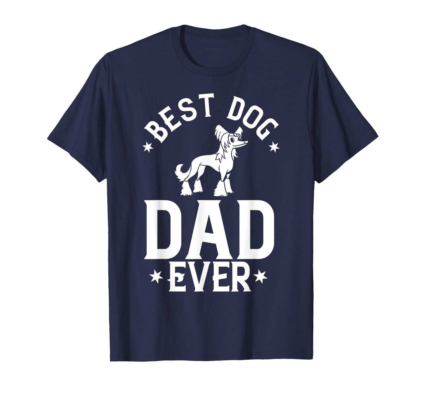 Chinese Crested Powderpuff Dog Gift Puppies Owner Lover T-Shirt for Men Kids