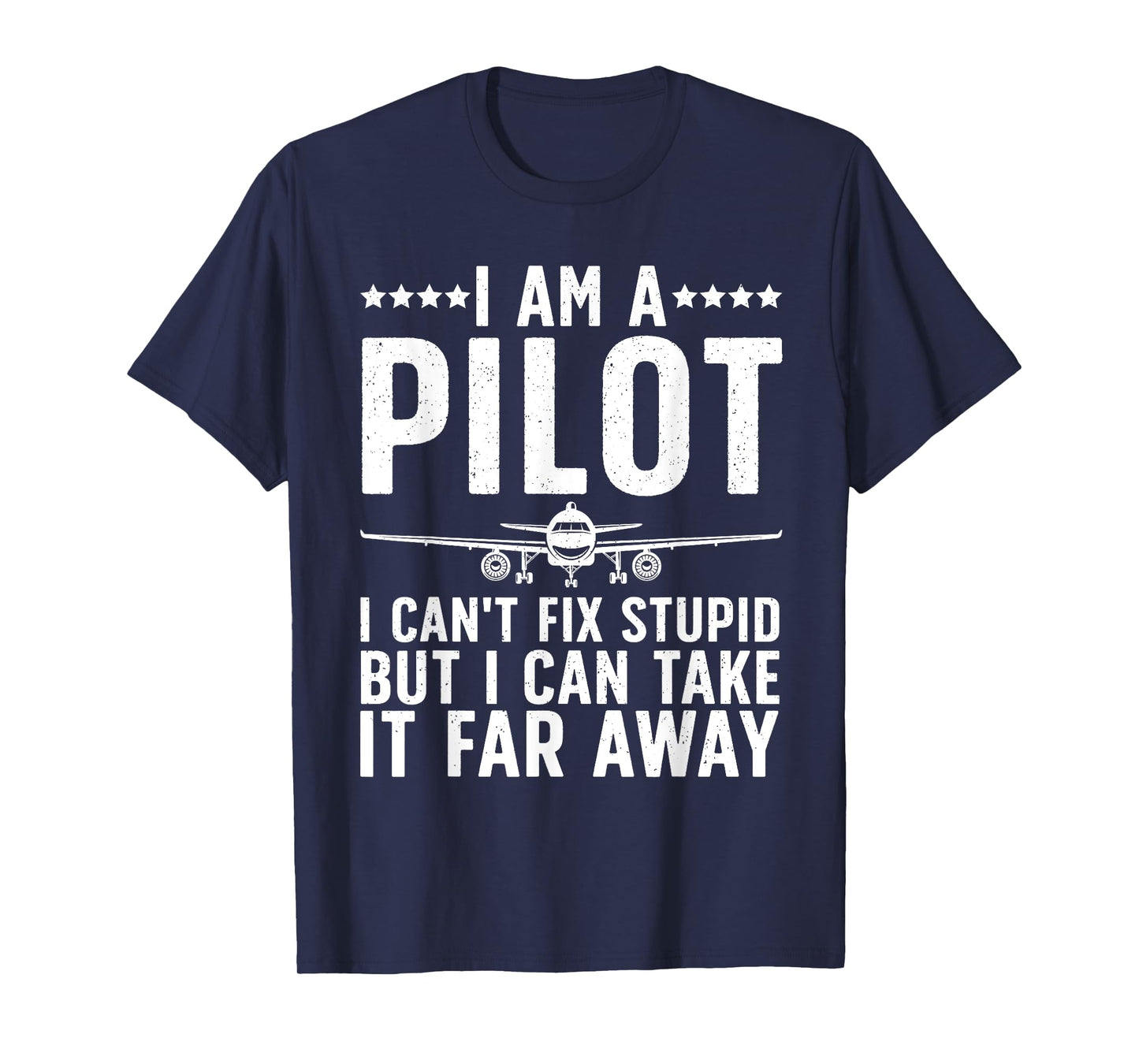 Funny Pilot Art For Men Women Aircraft Themed Airplane Pilot T-Shirt