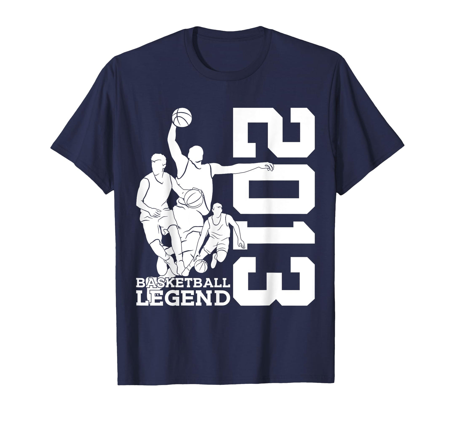 BASKETBALL 12TH BIRTHDAY BASKETBALL LEGEND 2013 T-Shirt