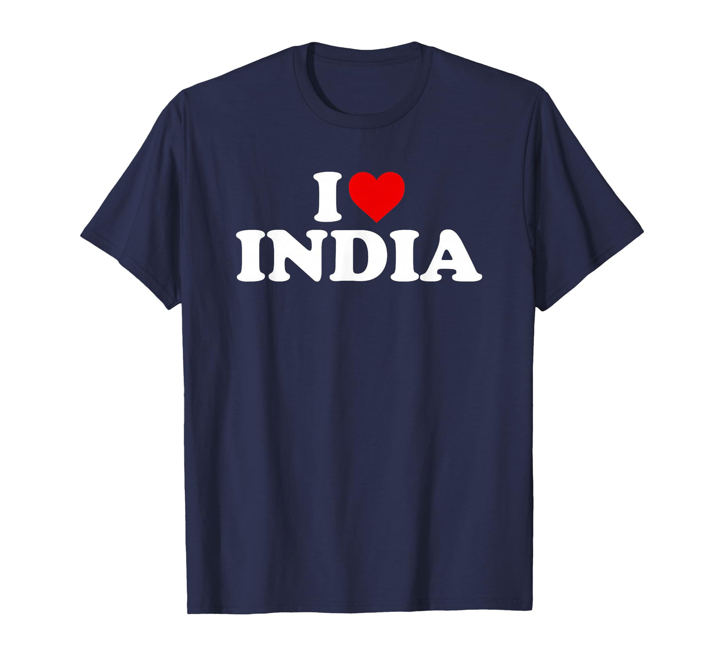 I Love India - Heart T-Shirt