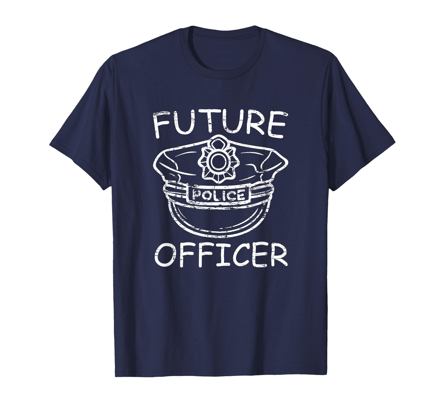 Future Police Officer Kids Gift Idea Patriotic Police T-Shirt