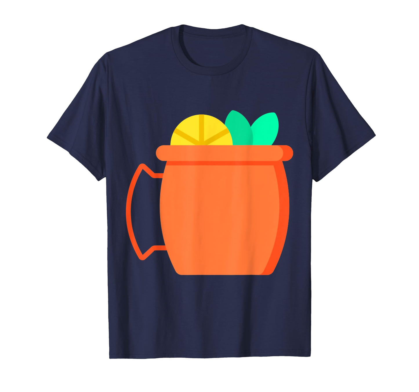 Fun Moscow Mule Cocktail Copper Mug Costume T-Shirt