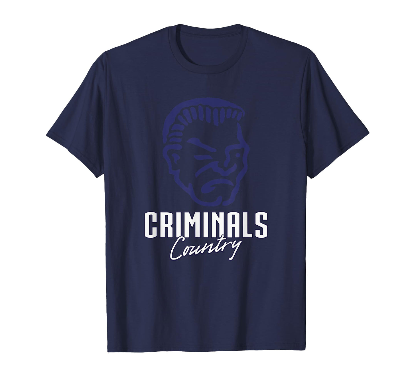 Yuma Criminals Logo Country HS T-Shirt