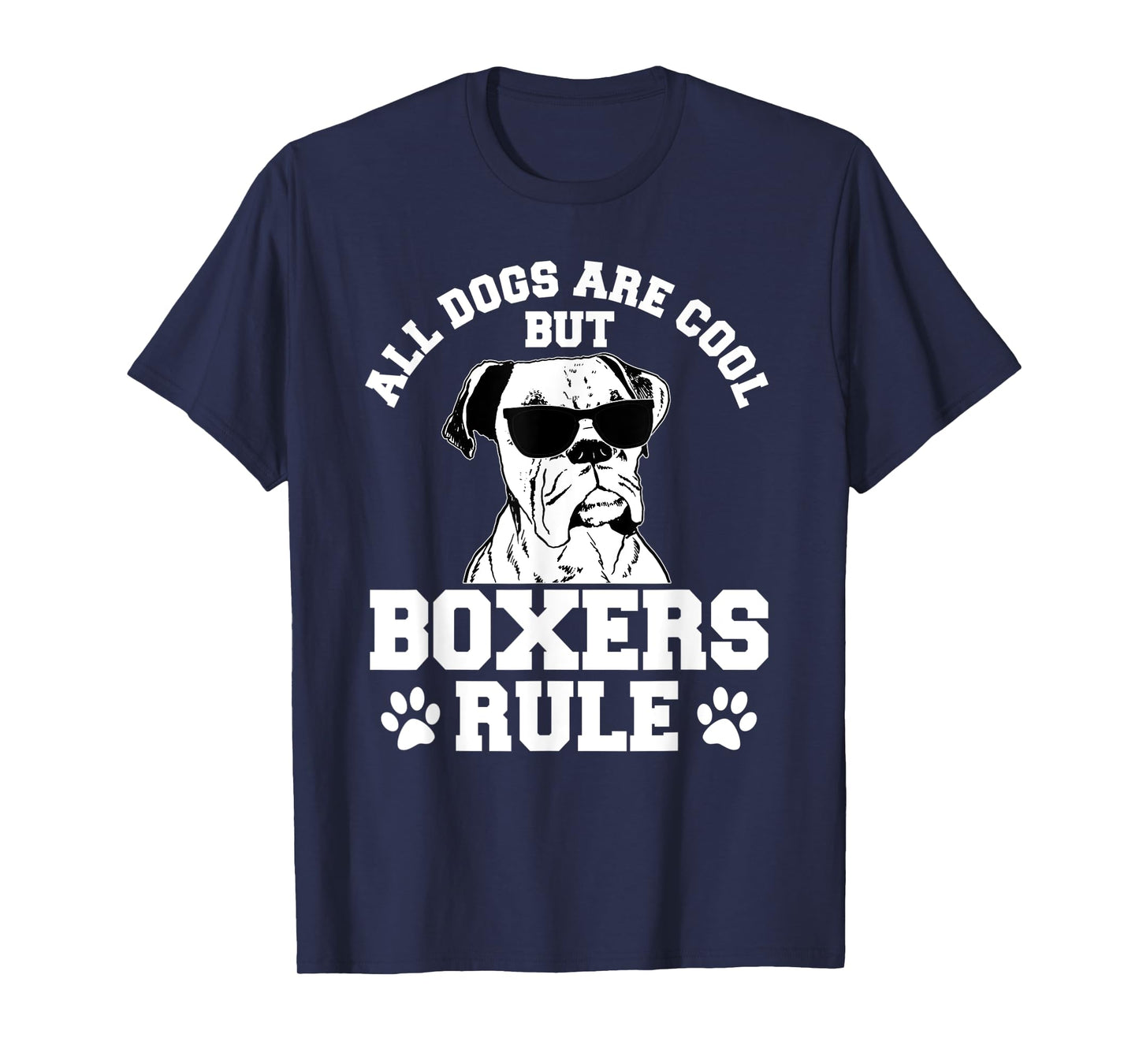 All Dogs Are Cool But Boxers Rule German Deutscher Boxer Dog T-Shirt