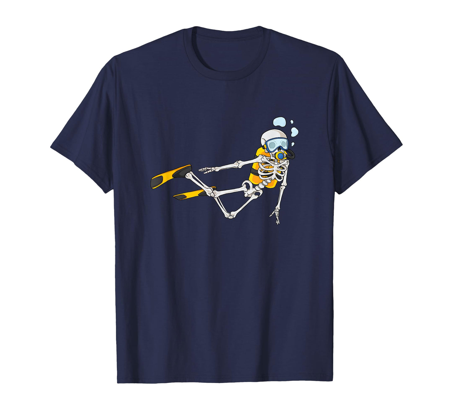 Skeleton Scuba Diver - Scuba Diving Underwater Ocean T-Shirt