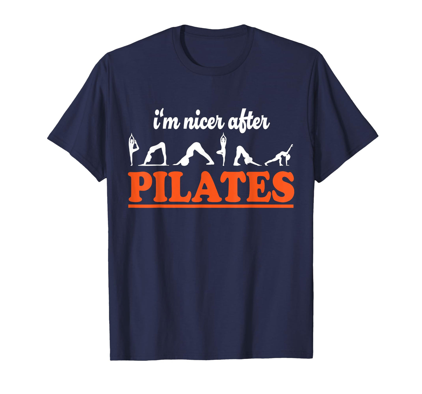 I'm Nicer After Pilates Fitness Instructor Funny Pilates T-Shirt