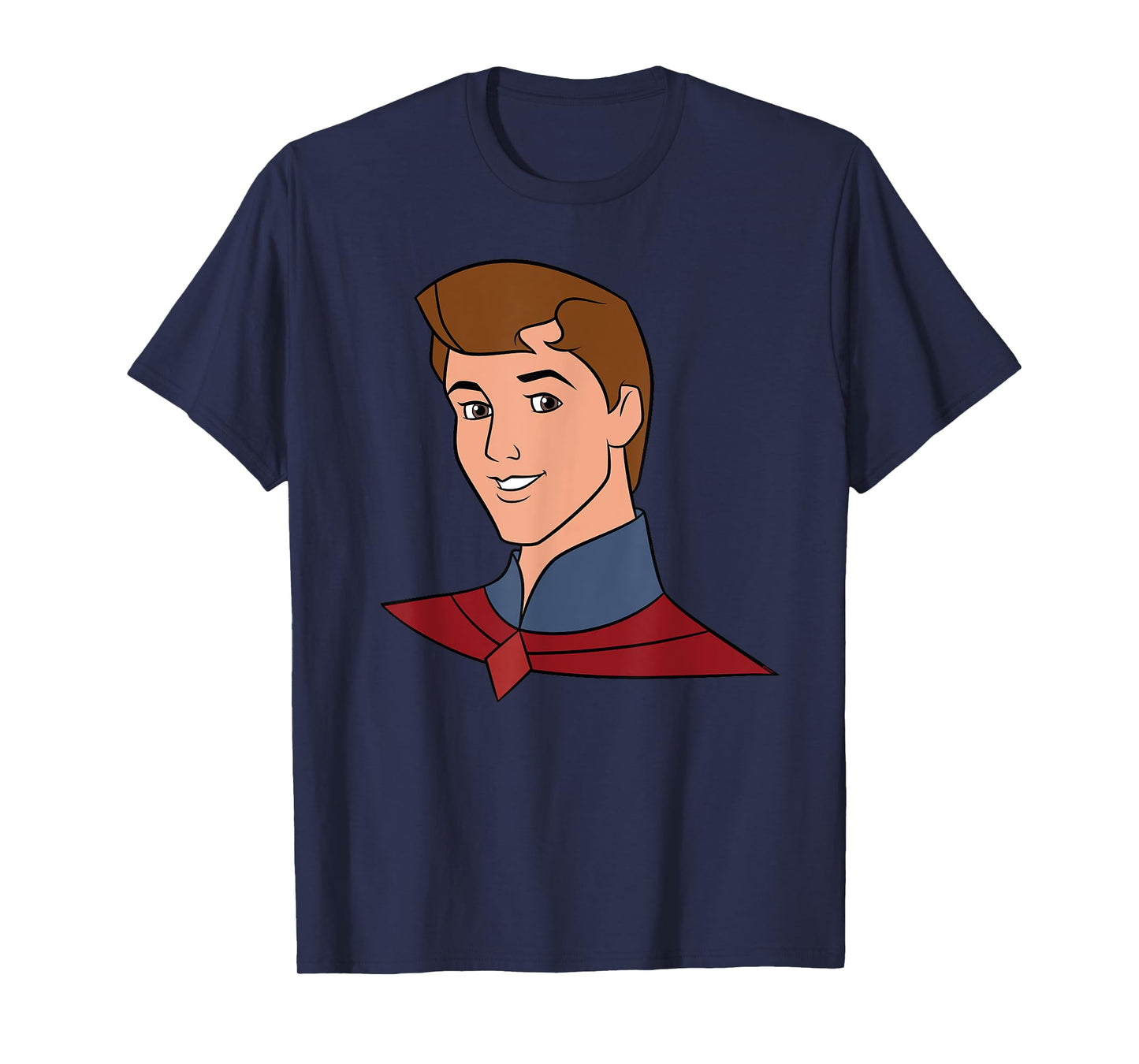 Disney Sleeping Beauty Prince Phillip Big Face Costume T-Shirt