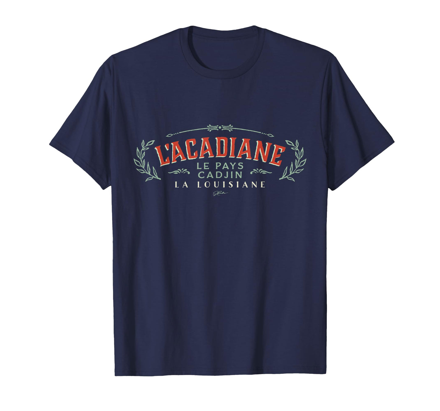 JCombs: Acadiana, Cajun Country, Louisiana, Retro T-Shirt
