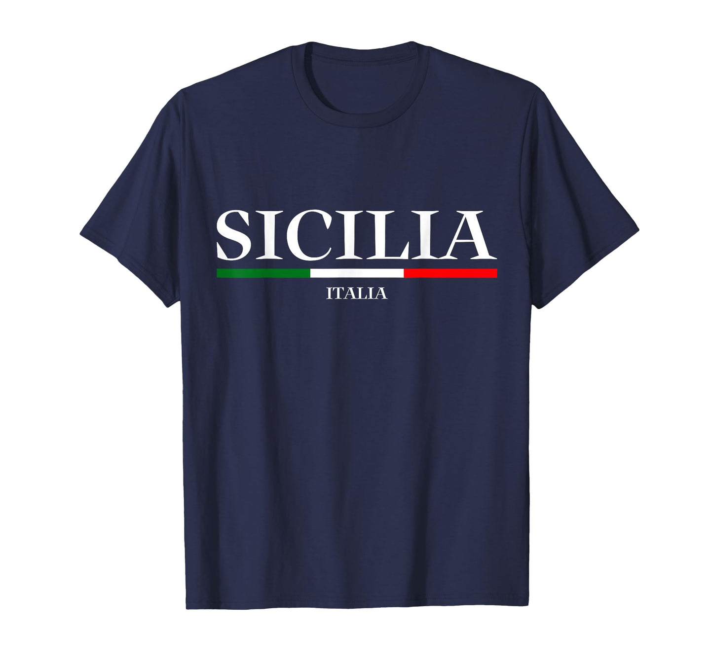 Sicilia Flag Sicily Palermo Italy T-Shirt