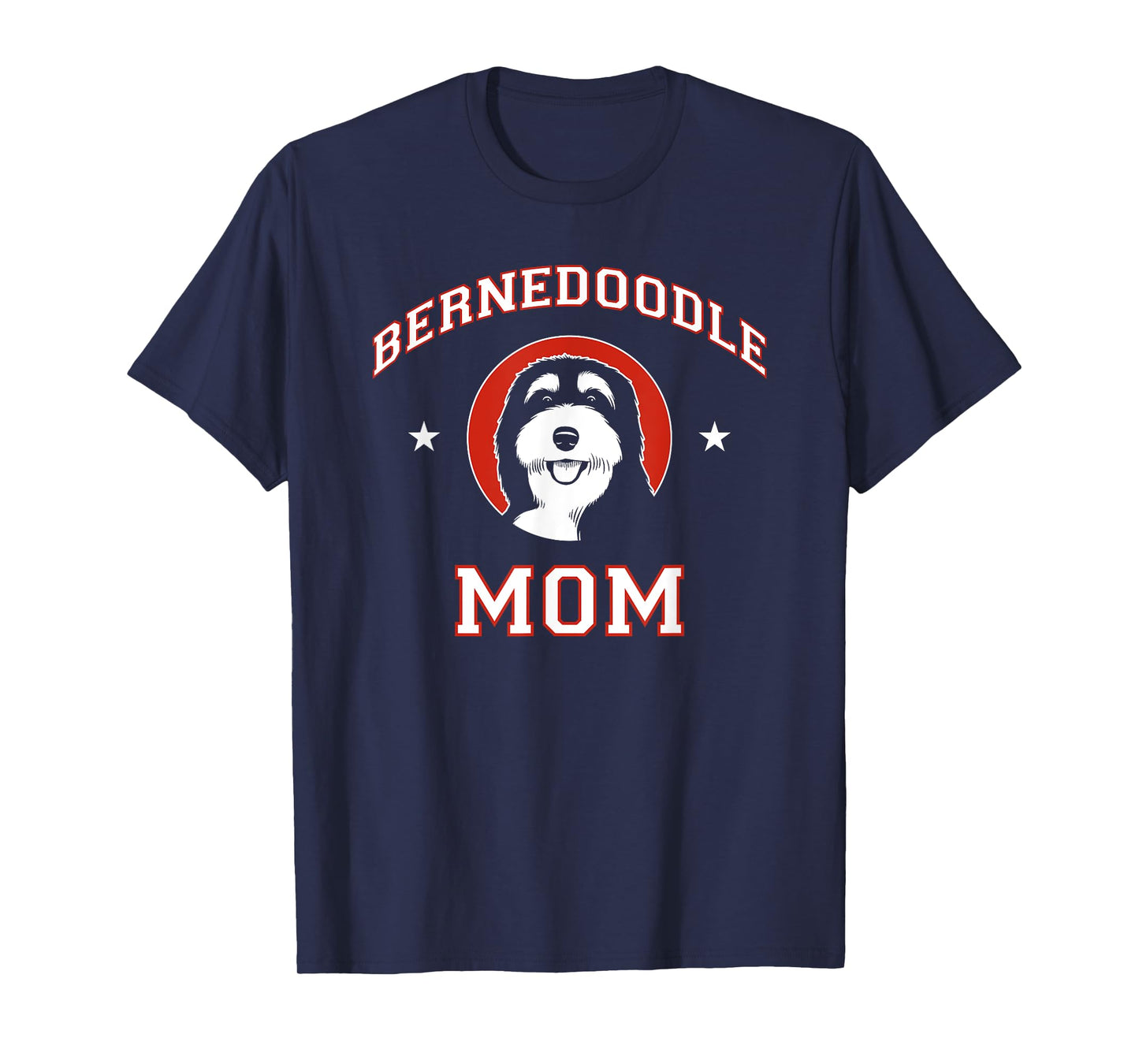Bernedoodle Mom Dog Mother T-Shirt for Men Women Girls Kids