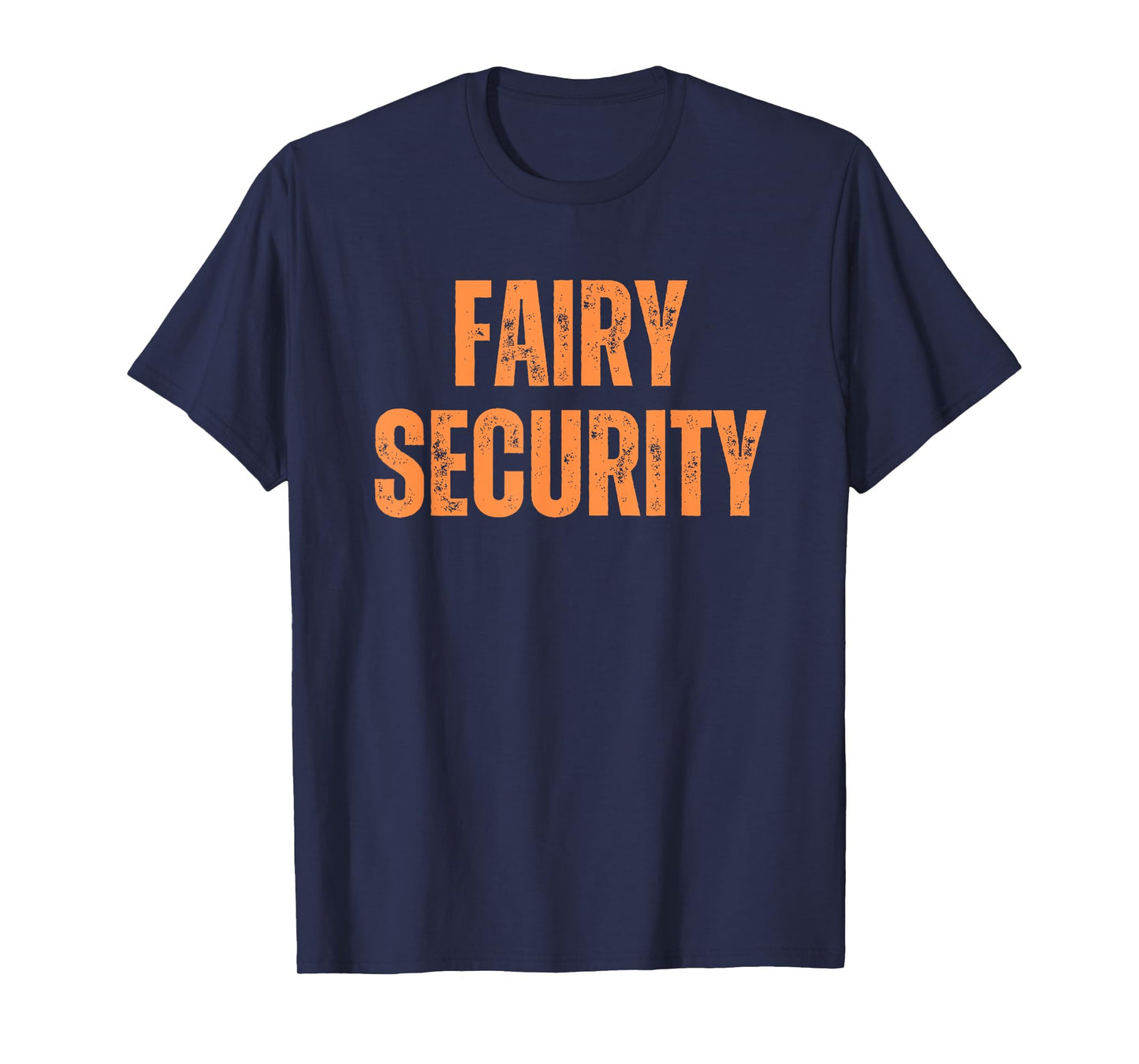 Orange Halloween Fairy Security T-Shirt
