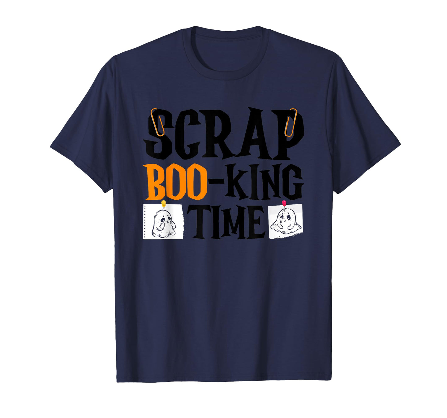 Scrap-BOO-King Time - Scrapbooking Halloween T-Shirt