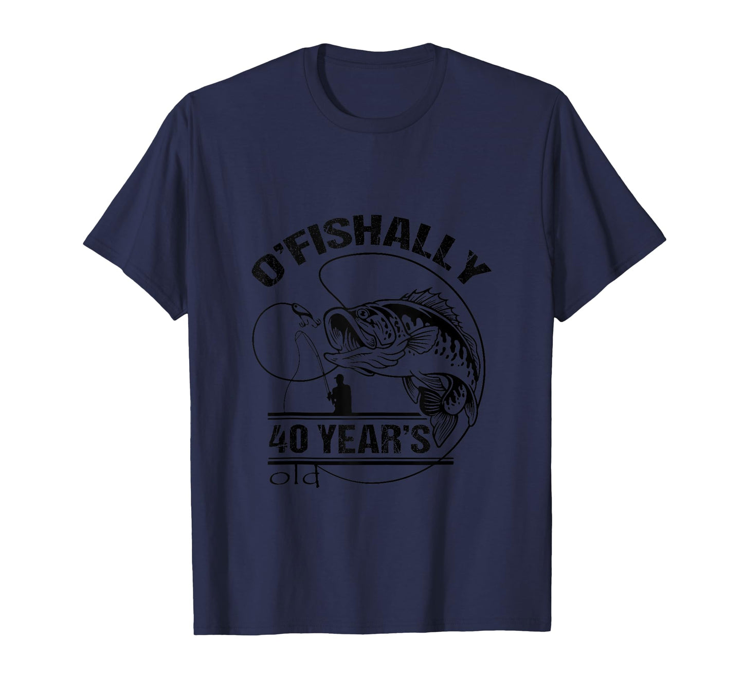 Funny Fishing Dad Fisherman 40th Birthday Grandpa Fishing Tank Top